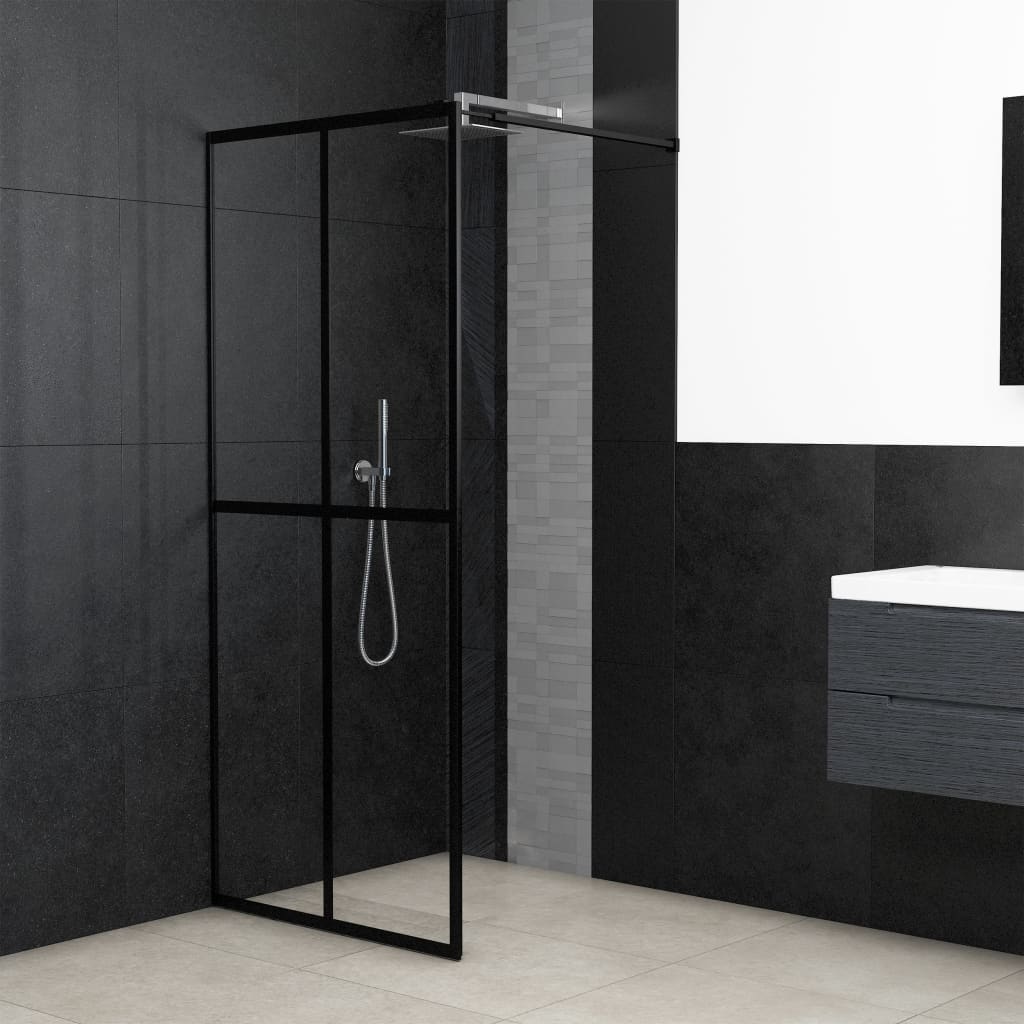 Duschwand für Begehbare Dusche Sicherheitsglas 100×195 cm