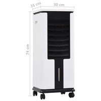 Thumbnail for 3-in-1 Mobiler Luftkühler Luftbefeuchter Luftreiniger 75W