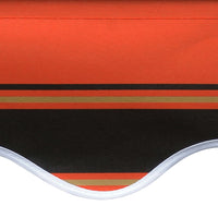 Thumbnail for Markisenbespannung Canvas Orange & Braun 300 x 250 cm