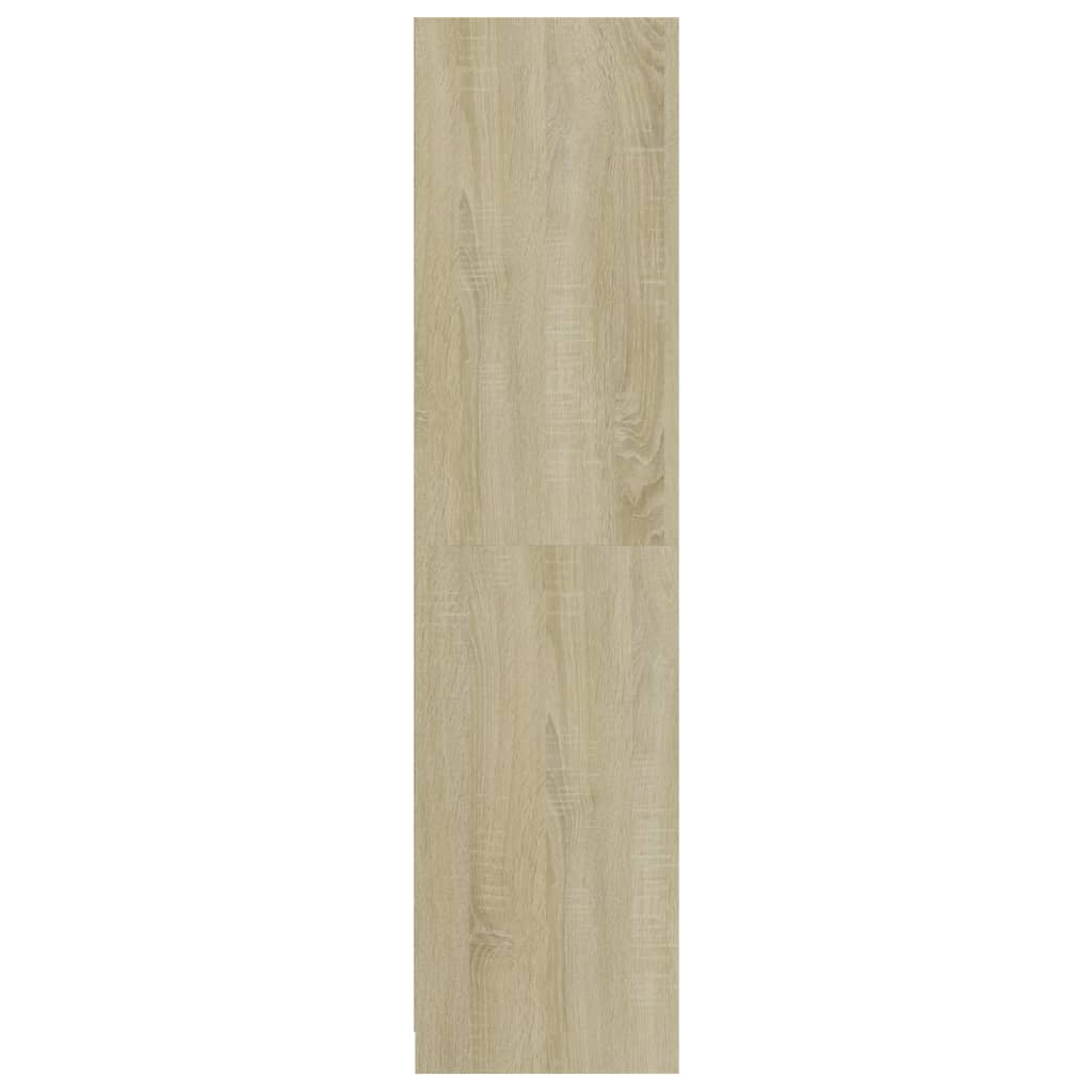 Kleiderschrank Sonoma-Eiche 100x50x200 cm Holzwerkstoff