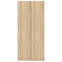 Thumbnail for Kleiderschrank Sonoma-Eiche 80x52x180 cm Holzwerkstoff