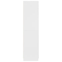Thumbnail for Kleiderschrank Weiß 90x52x200 cm Holzwerkstoff