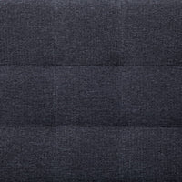 Thumbnail for Schlafsofa in L-Form Dunkelgrau Polyester
