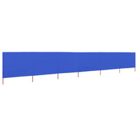 Thumbnail for 6-teiliges Windschutzgewebe 800 x 160 cm Azurblau