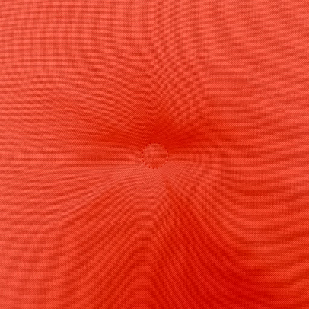 Gartenstuhl-Kissen 2 Stk. Rot 50×50×3 cm
