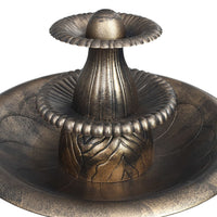Thumbnail for Vogelbad mit Springbrunnen Bronzen 50×91 cm Kunststoff