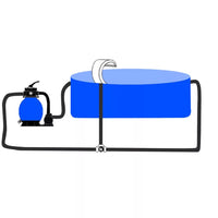 Thumbnail for Pool-Wasserfall mit LEDs Edelstahl 30x60x45 cm