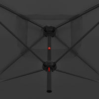 Thumbnail for Doppelsonnenschirm mit Stahlmast 250×250 cm Anthrazit