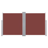 Thumbnail for Ausziehbare Seitenmarkise Braun 100 x 600 cm