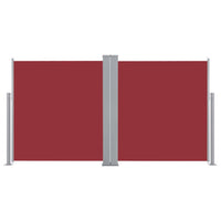 Thumbnail for Ausziehbare Seitenmarkise 170 x 600 cm Rot