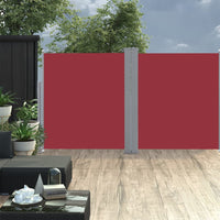 Thumbnail for Ausziehbare Seitenmarkise 170 x 600 cm Rot