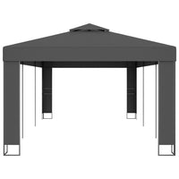 Thumbnail for Pavillon mit Doppeldach 3 x 6 m Anthrazit