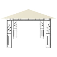 Thumbnail for Pavillon mit Moskitonetz 4x3x2,73 m Creme 180 g/m²