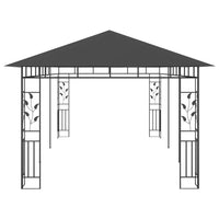 Thumbnail for Pavillon mit Moskitonetz 6x3x2,73 m Anthrazit