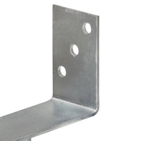 Thumbnail for Pfostenträger 6 Stk. Silbern 7×6×30 cm Verzinkter Stahl