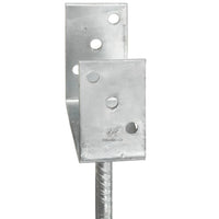 Thumbnail for Pfostenträger 6 Stk. Silbern 9×6×30 cm Verzinkter Stahl