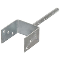 Thumbnail for Pfostenträger 6 Stk. Silbern 10×6×30 cm Verzinkter Stahl