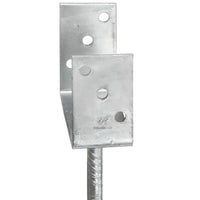 Thumbnail for Pfostenträger 6 Stk. Silbern 10×6×30 cm Verzinkter Stahl