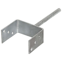 Thumbnail for Pfostenträger 6 Stk. Silbern 12×6×30 cm Verzinkter Stahl