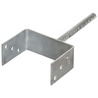 Thumbnail for Pfostenträger 6 Stk. Silbern 14×6×30 cm Verzinkter Stahl