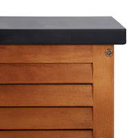 Thumbnail for Gartenbox 150x50x55 cm Eukalyptus Massivholz