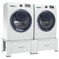 Thumbnail for Doppel-Untergestell für Waschmaschine und Trockner Weiß