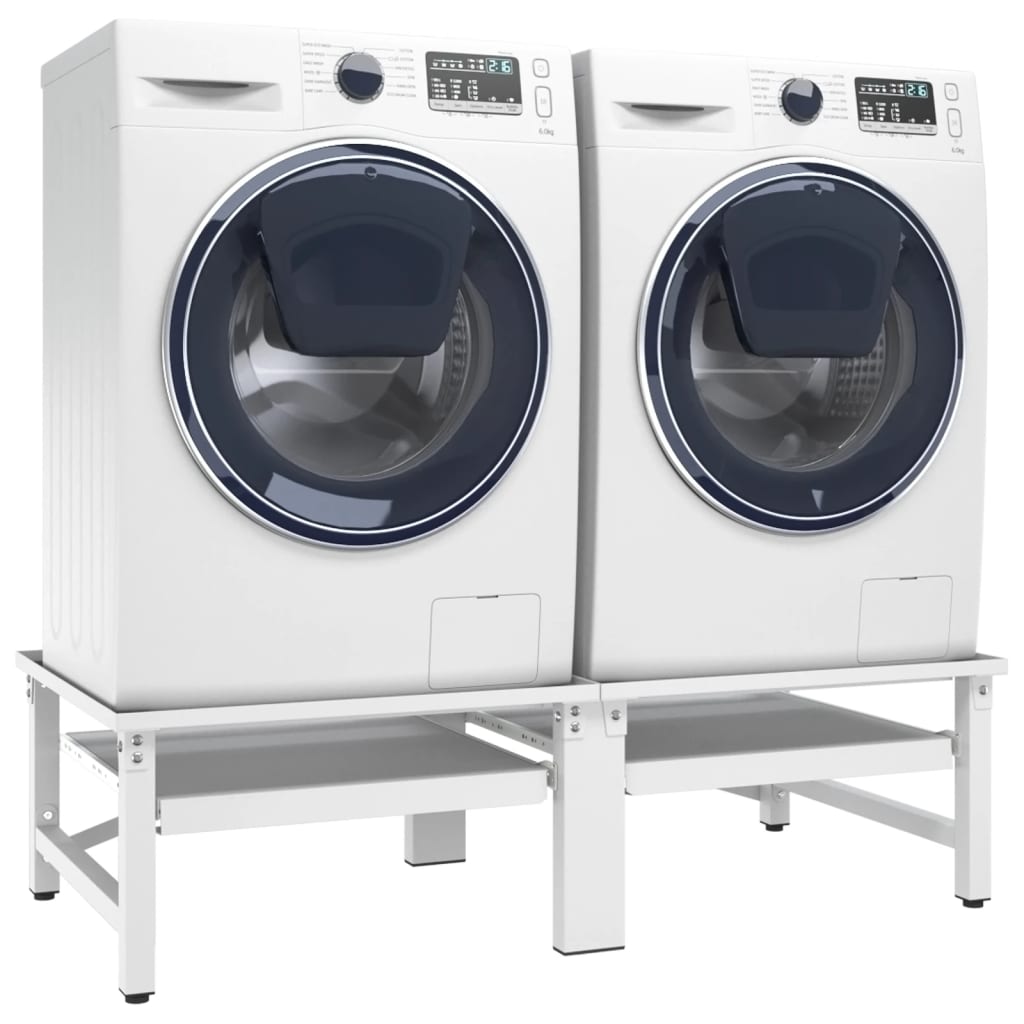 Untergestell für Wasch- und Trockenmaschine mit Ausziehablagen