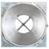 Thumbnail for Erdspieße 2 Stk. Silbern 8x61 cm Verzinkter Stahl