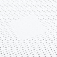 Thumbnail for Beistelltisch Weiß 54×54×36,5 cm Kunststoff