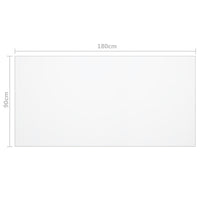 Thumbnail for Tischfolie Transparent 180x90 cm 2 mm PVC