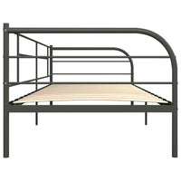 Thumbnail for Tagesbett-Rahmen Grau Metall 90×200 cm