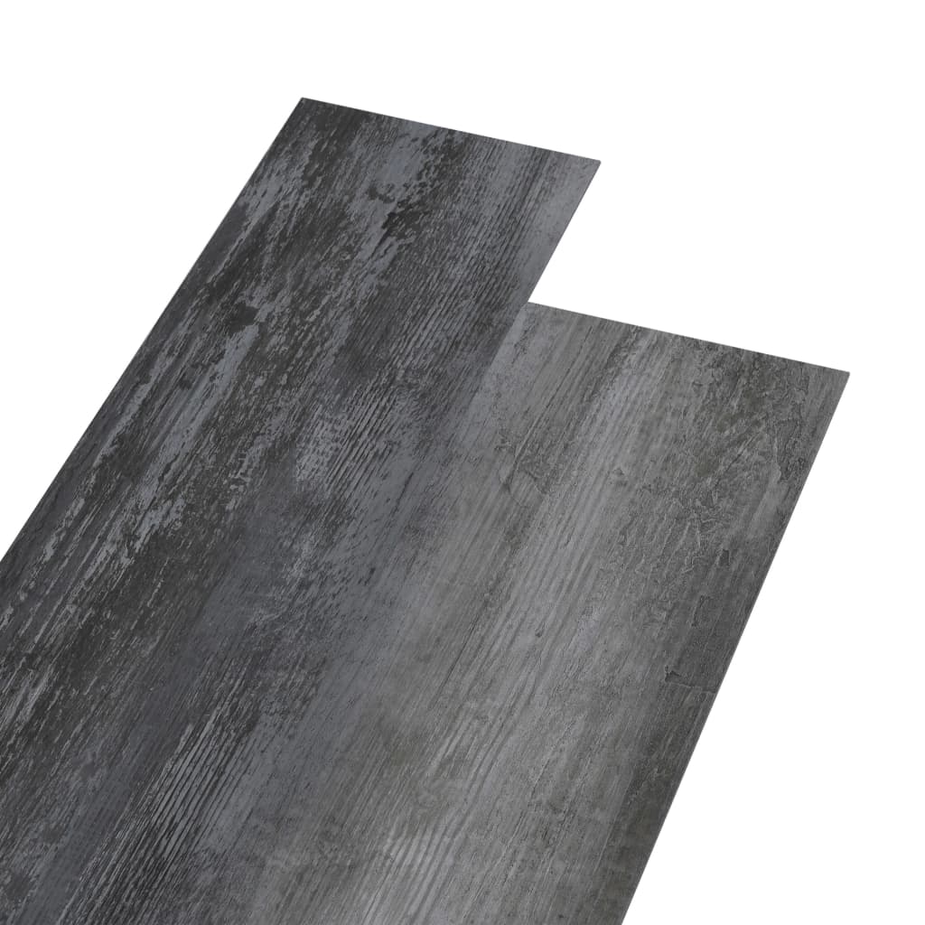 PVC-Laminat-Dielen 5,26 m² 2 mm Glänzend Grau