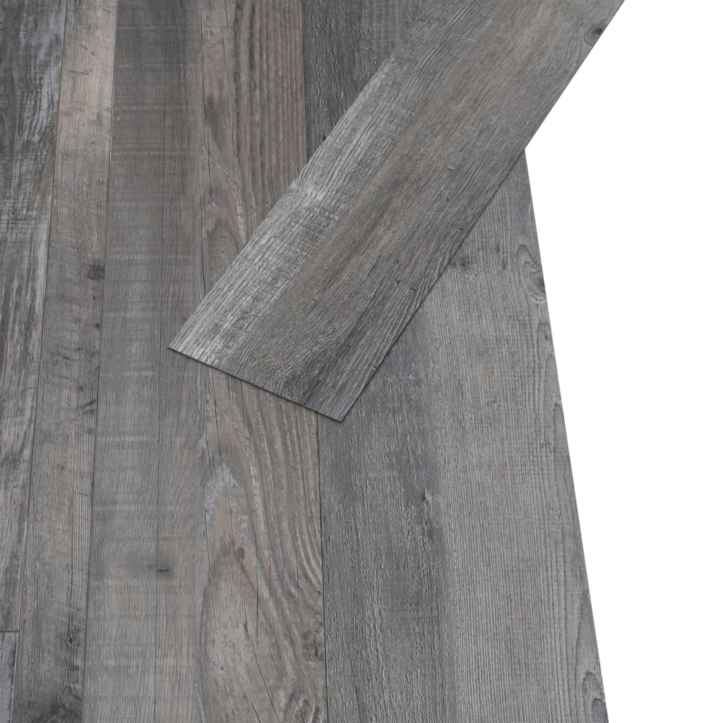 PVC-Laminat-Dielen 4,46 m² 3 mm Selbstklebend Industriell Holz
