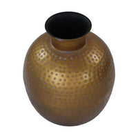 Thumbnail for HSM Collection Vase Padua Klein 30x35 cm Gold und Grau