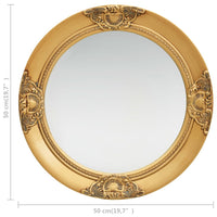 Thumbnail for Wandspiegel im Barock-Stil 50 cm Golden
