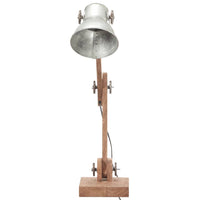 Thumbnail for Schreibtischlampe Industriestil Silbern Rund 58x18x90 cm E27