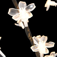 Thumbnail for Weihnachtsbaum 128 LEDs Warmweißes Licht Kirschblüten 120 cm