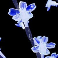 Thumbnail for Weihnachtsbaum 128 LEDs Blaues Licht Kirschblüten 120 cm
