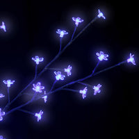 Thumbnail for Weihnachtsbaum 200 LEDs Blau-Weißes Licht Kirschblüten 180 cm