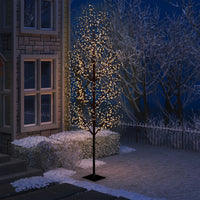 Thumbnail for Weihnachtsbaum 1200 LEDs Warmweißes Licht Kirschblüten 400 cm