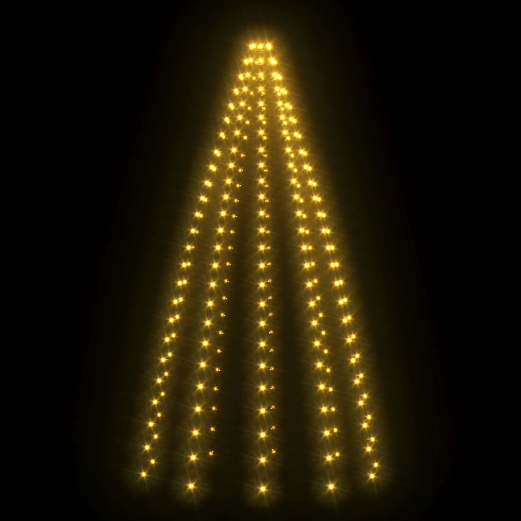 Weihnachtsbaum-Lichternetz mit 250 LEDs IP44 250 cm