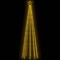 Thumbnail for Weihnachtskegelbaum 400 Warmweiße LEDs Dekoration 100x360 cm