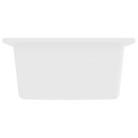 Thumbnail for Küchenspüle mit Überlauf Weiß Granit