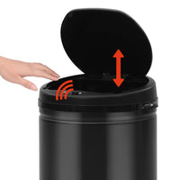 Thumbnail for Automatischer Sensor-Mülleimer 30 L Kohlenstoffstahl Schwarz