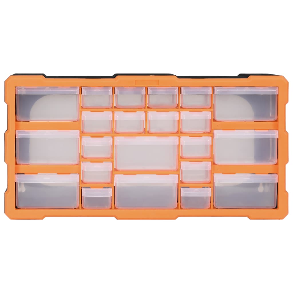 Multi-Schubladen-Organizer mit 22 Schubladen 49x16x25,5 cm
