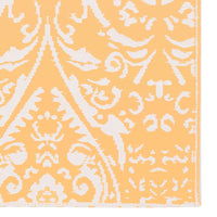 Thumbnail for Outdoor-Teppich Orange und Weiß 80x150 cm PP
