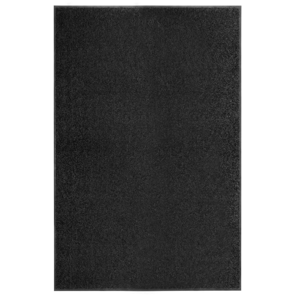 Fußmatte Waschbar Schwarz 120x180 cm
