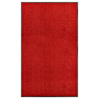Thumbnail for Fußmatte Waschbar Rot 90x150 cm