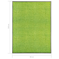 Thumbnail for Fußmatte Waschbar Grün 90x120 cm