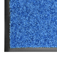 Thumbnail for Fußmatte Waschbar Blau 60x90 cm